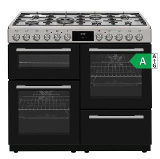 Picture of NordMende F/S 100cm 4 x Cavity Range Cooker Stainless Steel