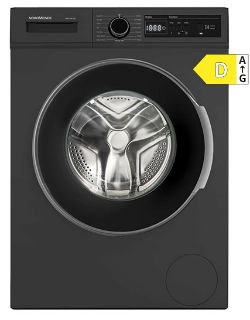 Picture of NordMende 8kg Washing Machine 1400 Spin Dark Inox