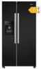 Picture of Hisense 91cm x 180cm Freestanding Side by Side Plumbed Ice and Water 562L Black