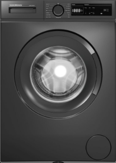 Picture of NordMende 8kg Washing Machine 1200 Spin A Rated Dark Inox