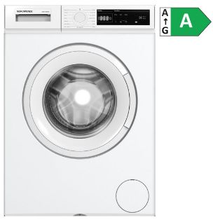 Picture of NordMende White 9kg Washing Machine 1400rpm Inverter Motor A Rated