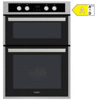 Picture of Whirlpool Built In Catalytic Double Oven Stainless Steel