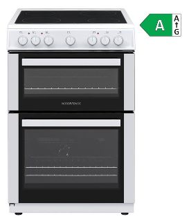 Picture of NordMende FS 60cm Twin Cavity Electric Fan Cooker with Ceramic Top White