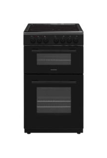 Picture of NordMende FS 50cm Twin Cavity Electric Fan Cooker with Ceramic Top Black