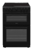 Picture of NordMende FS 60cm Twin Cavity Electric Fan Cooker with Ceramic Top Black