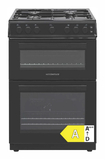 Picture of NordMende FS 60cm Twin Cavity LPG Gas Cooker Black