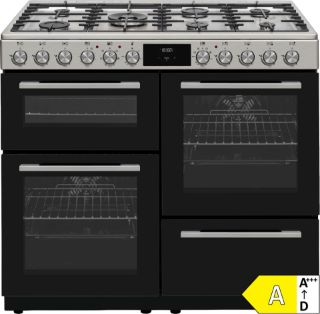 Picture of NordMende F/S 100cm 4 x Cavity Range Cooker Stainless Steel