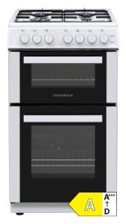 Picture of NordMende FS 50cm Twin Cavity LPG Gas Cooker White