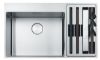 Picture of Franke Box Centre Double Bowl Slim-Top Sink RHSB Stainless Steel