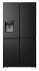 Picture of Hisense 91.4cm x 178.5cm Freestanding 4 Door Fridge Freezer Non-Plumbed Water and Ice Dispenser Black Stainless Steel
