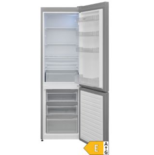 Picture of NordMende 54cm Freestanding 170cm Low Frost Fridge Freezer Stainless Steel Look