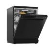 Picture of Whirlpool Freestanding 60cm Dishwasher Black Steel