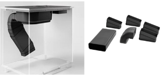 Picture of Elica NikolaTesla EVO Ducting Kit - Suitable for the FLAME EVO