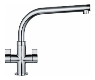 Picture of Franke Sion L Spout Dual Lever Tap Chrome