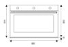 Picture of Bertazzoni Professional 90cm Electric Built-In Oven Stainless Steel 100L
