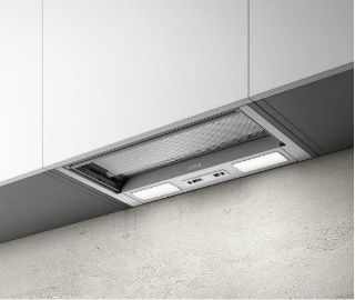Picture of Elica 60cm Ciak 2.0 Telescopic Hood Grey UK Plug Filter and Non Return Valve Included