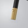 Picture of Franke Maris Stripes U Pull-Down Nozzle Tap Matt Black/Gold