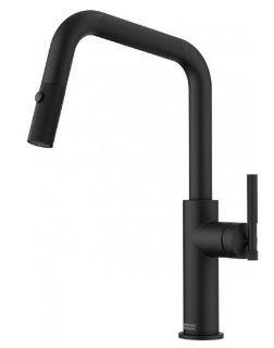 Picture of Franke Maris Stripes U Pull-Down Nozzle Tap Matt Black