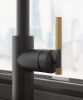 Picture of Franke Maris Stripes Semi Pro Pull-Out Spray Tap Matt Black/Gold