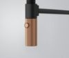 Picture of Franke Maris Stripes Semi Pro Pull-Out Spray Tap Matt Black/Copper