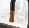 Picture of Franke Maris Stripes J Pull-Down Nozzle Tap Matt Black/Copper