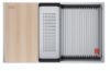 Picture of Franke Box Pro Single Bowl Undermounted 73cm Included Rollamat Chopping Board Stainless Steel Strainer Bowl 
