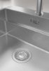 Picture of Franke Box Pro Single Bowl Inset Slimtop 53cm Included Rollamat Chopping Board Stainless Steel Strainer Bowl 