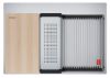 Picture of Franke Box Pro Single Bowl Inset Slimtop 73cm Included Rollamat Chopping Board Stainless Steel Strainer Bowl 