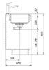 Picture of Franke Box DrainMax Single Bowl Undermounted or Inset Sink Stainless Steel 84cm
