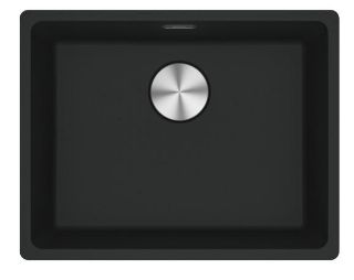 Picture of Franke Maris Single Bowl Inset Sink Fragranite Matt Black 56cm