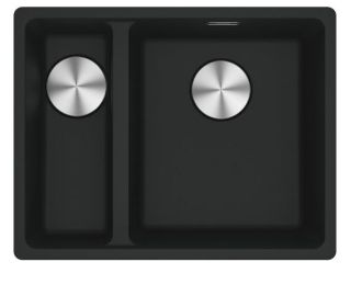 Picture of Franke Maris 1.5 Bowl Inset Sink LHSB Fragranite Matt Black 56cm