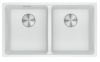 Picture of Franke Maris Double Bowl Inset Sink Fragranite Polar White 76cm