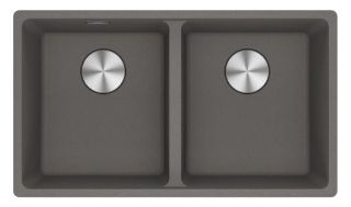 Picture of Franke Maris Double Bowl Inset Sink Fragranite Stone Grey 76cm