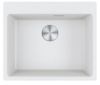 Picture of Franke Maris Single Bowl Sink Inset with Tap Ledge Fragranite Polar White 59cm