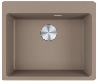 Picture of Franke Maris Single Bowl Sink Inset with Tap Ledge Fragranite Oyster 59cm