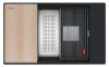 Picture of Franke Kubus Pro Single Bowl Undermounted Sink Fragranite Matt Black 41cm Included Rollamat Chopping Board Stainless Steel Strainer Bowl 