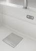 Picture of Franke Kubus Pro Single Bowl Inset with Tap Ledge Sink Fragranite Polar White 59cm Included Rollamat Chopping Board Stainless Steel Strainer Bowl 