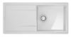 Picture of Franke Mythos Inset Single Bowl & Drainer Reversible Sink Ceramic Glossy White 100cm